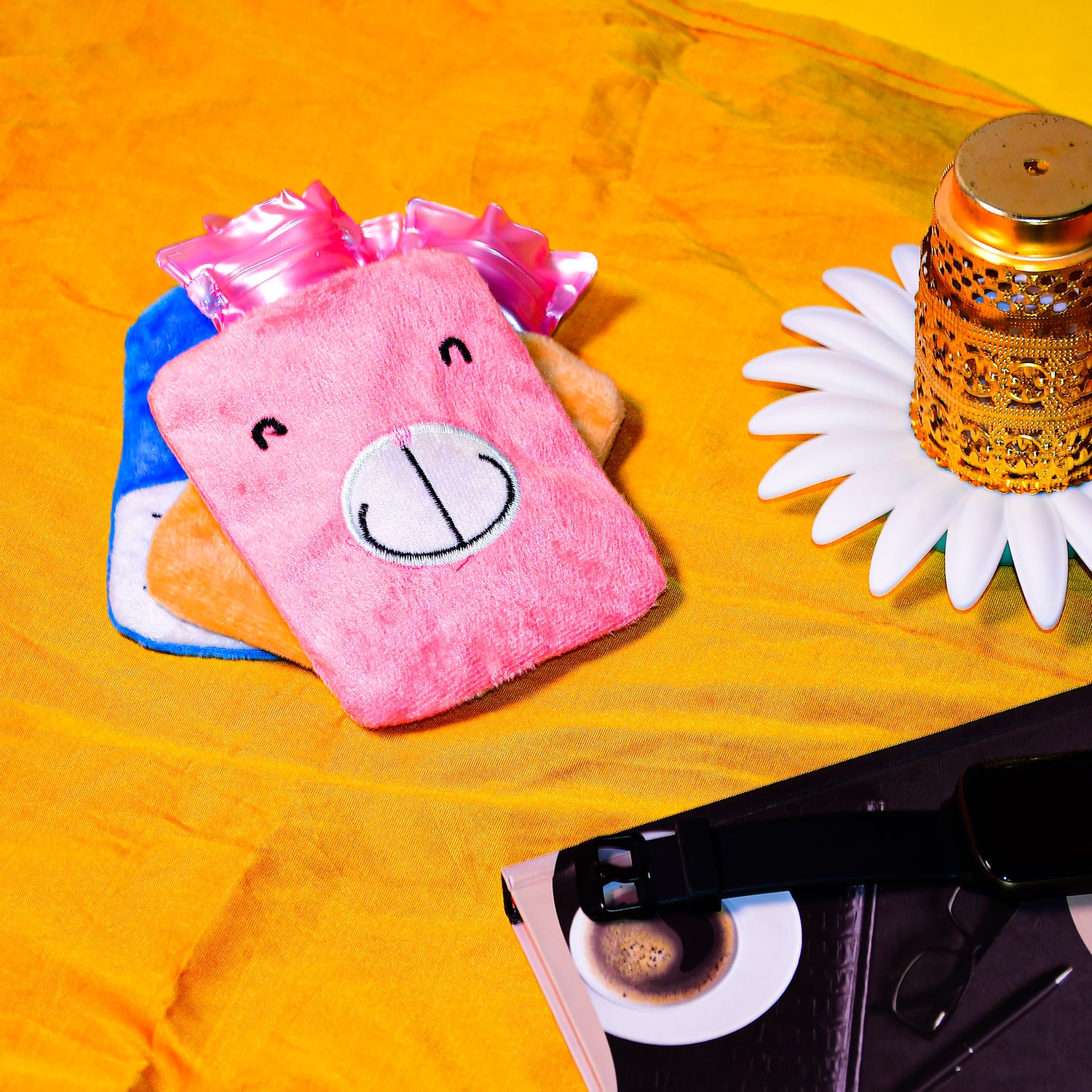 6502 Pink Small Hot Water Bag With Cover For Pain Relief Neck Shoulder Pain And Hand Feet Warmer Menstrual Cramps. 6502 Pink Small Hot Water Bag With Cover For Pain Relief Neck Shoulder Pain And Hand Feet Warmer Menstrual Cramps.